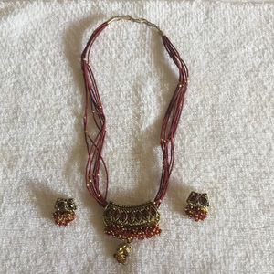 Indian Bollywood wedding party wear jewelry